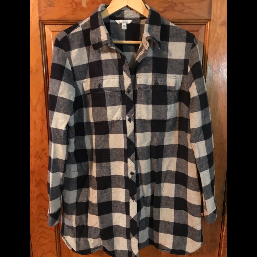 SOLD LL Bean Flannel Jacket, Large